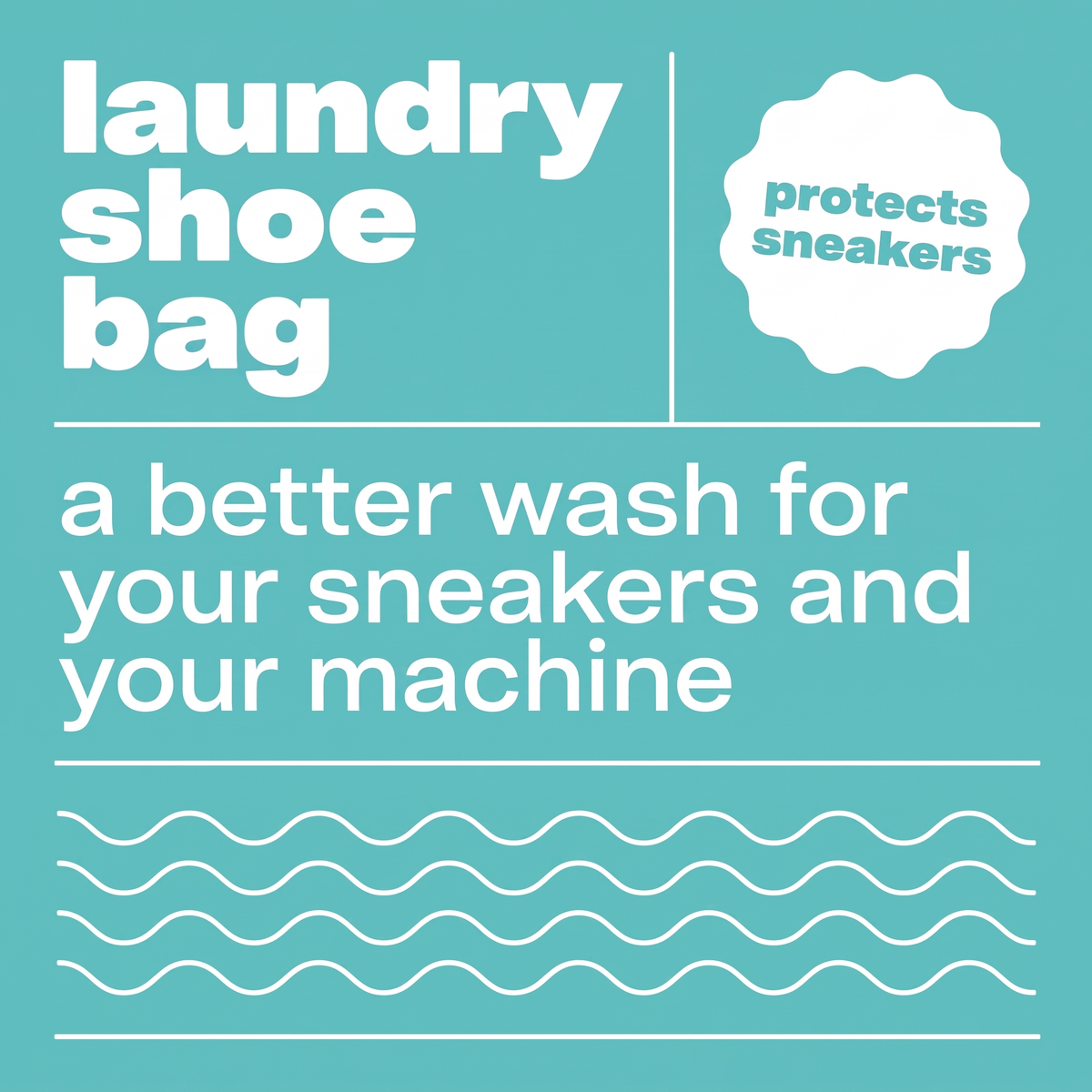 Sneaker Washing Bag