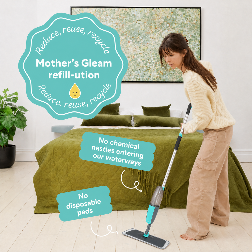 Spray Mop & Mop Pads 5pk