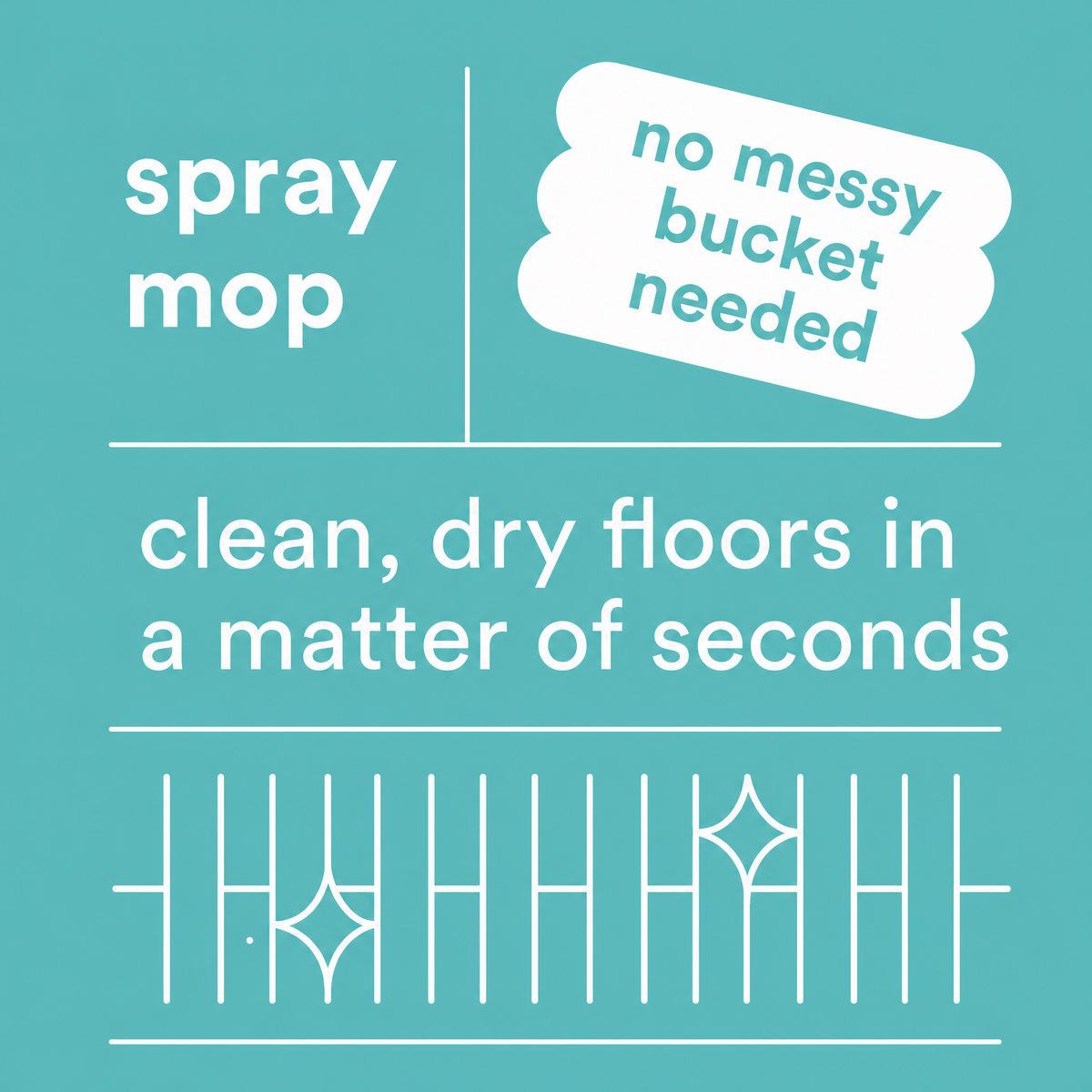 Spray Mop & Mop Pads 5pk