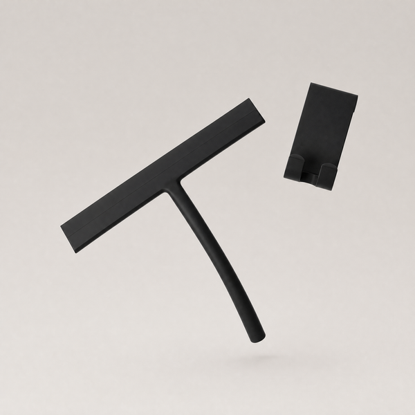 Shower Squeegee + no-drill hook