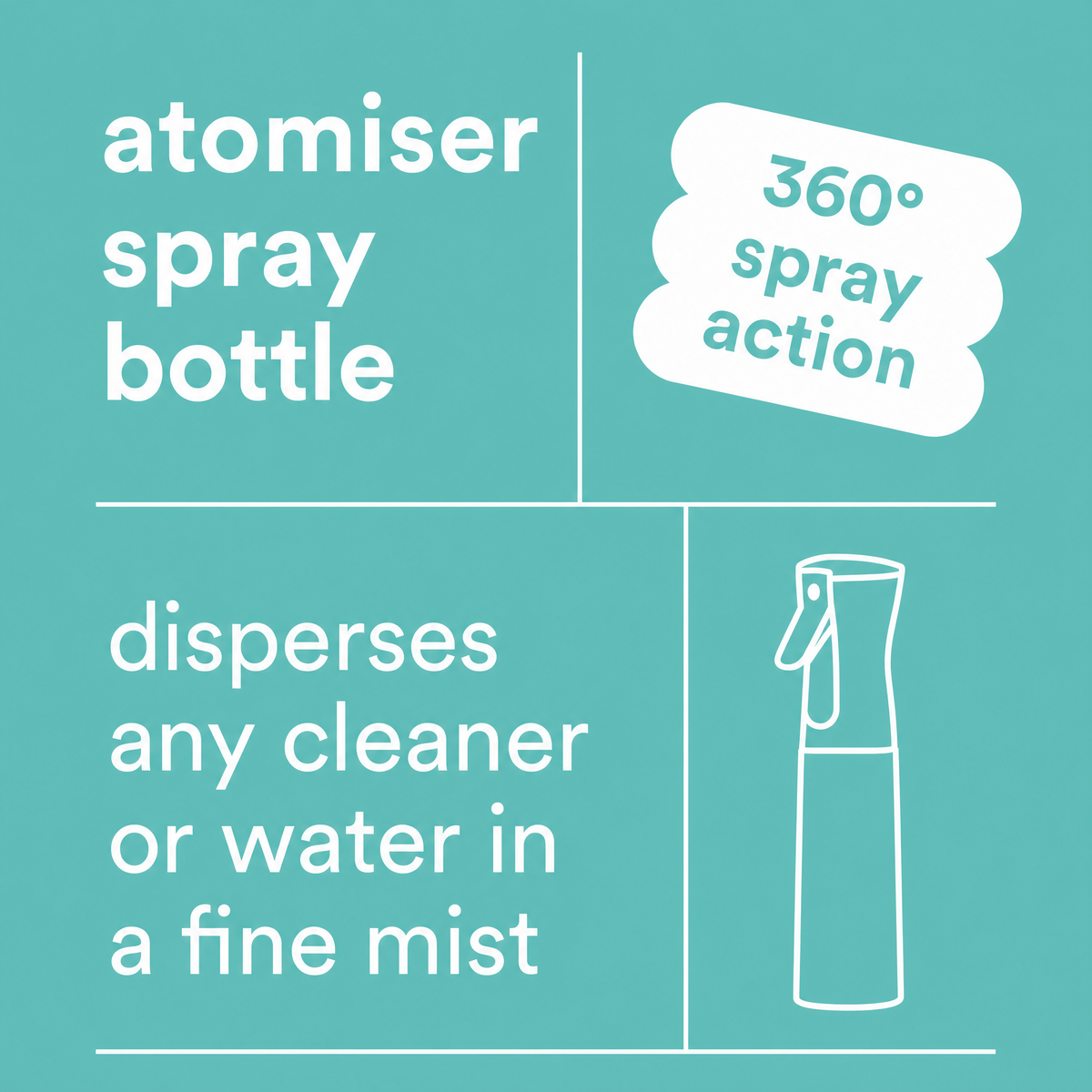 Continuous Mist Spray Bottle