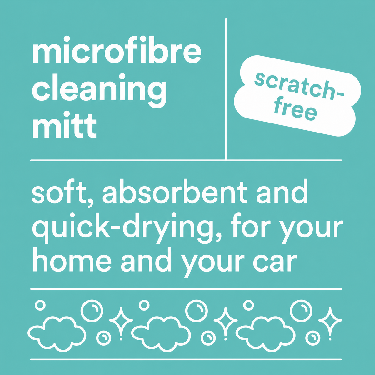 Microfiber Cleaning Mitt