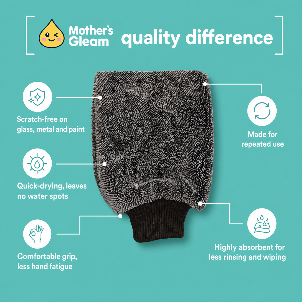 Microfiber Cleaning Mitt
