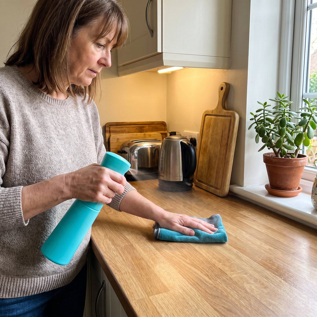 Two-Sided Microfiber Cloth XXL - Streak-Free Cleaning With Just Water